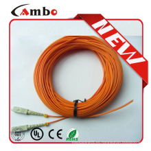 Pigtail Cord SC 2mm PVC 50/125 OM2 Dúplex de fibra pigtail sc apc